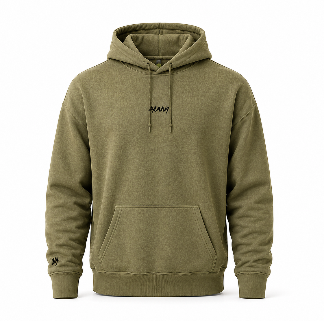 Heavyweight Hoodie - Military Green | 1HUNNA