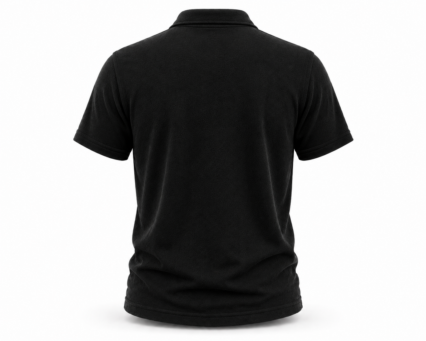 Premium Terry Polo -  Black | 1HUNNA