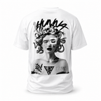 Gallery 005 Queen of Curses T-shirt - White | 1HUNNA