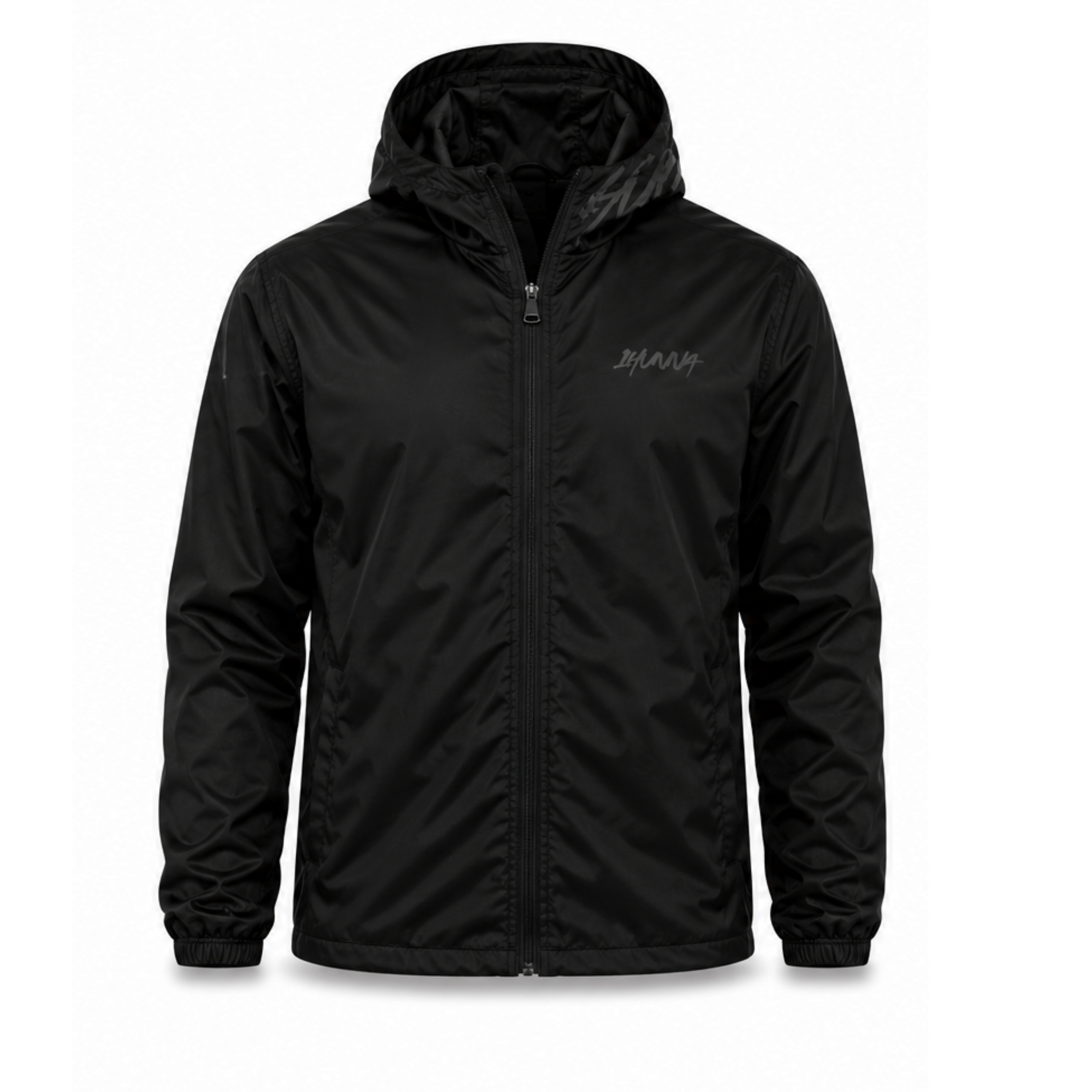 Ghost Windbreaker Premium Essential - Black |  1HUNNA
