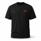 Signatures 001 Heavyweight T-Shirt – Black/Orange | 1HUNNA
