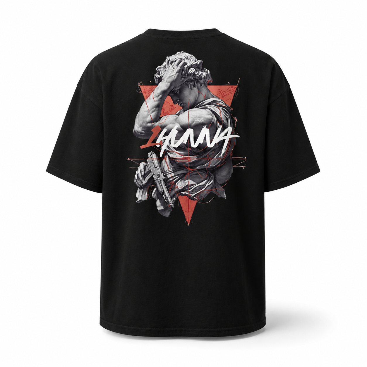 Gallery 001 Fallen Angel T-shirt - Black | 1HUNNA