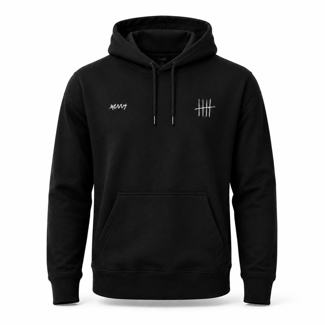 Narcotics Powder Hoody - Black | HUNNA
