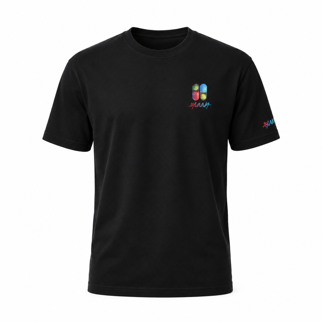 Narcotics Smiley T-shirt - Black | 1HUNNA