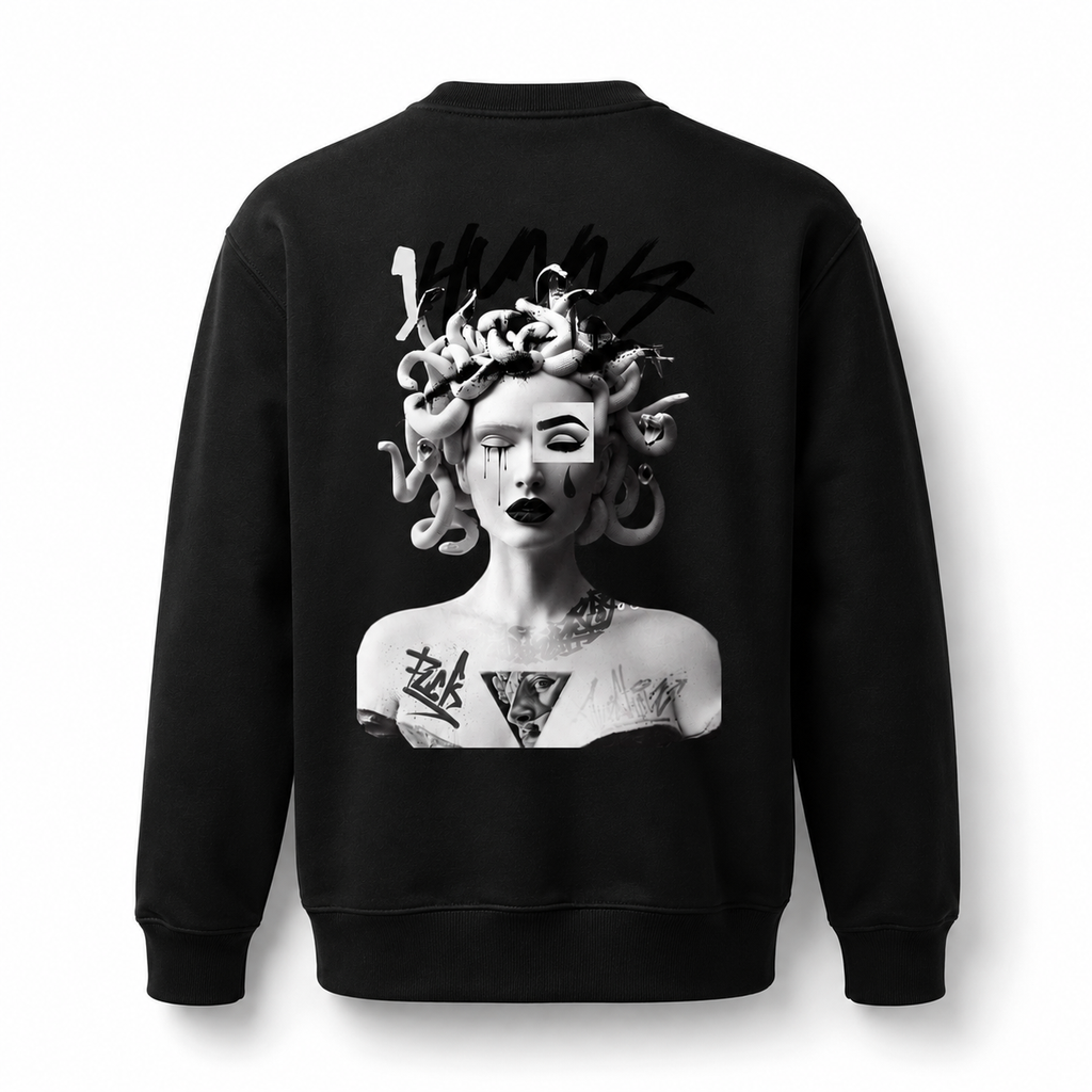 1HUNNA Queen of curses 005 Sweater - Gallery