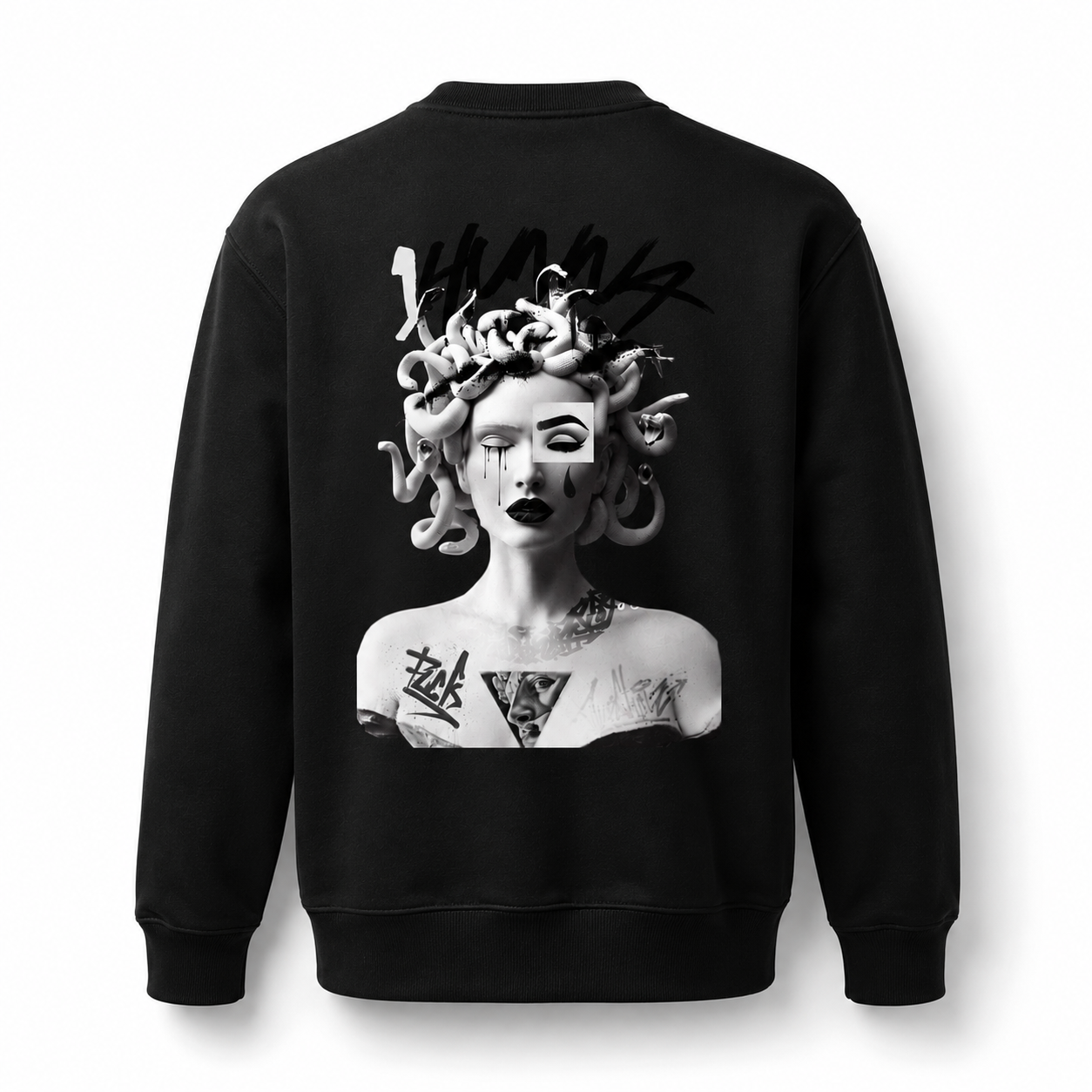 1HUNNA Queen of curses 005 Sweater - Gallery