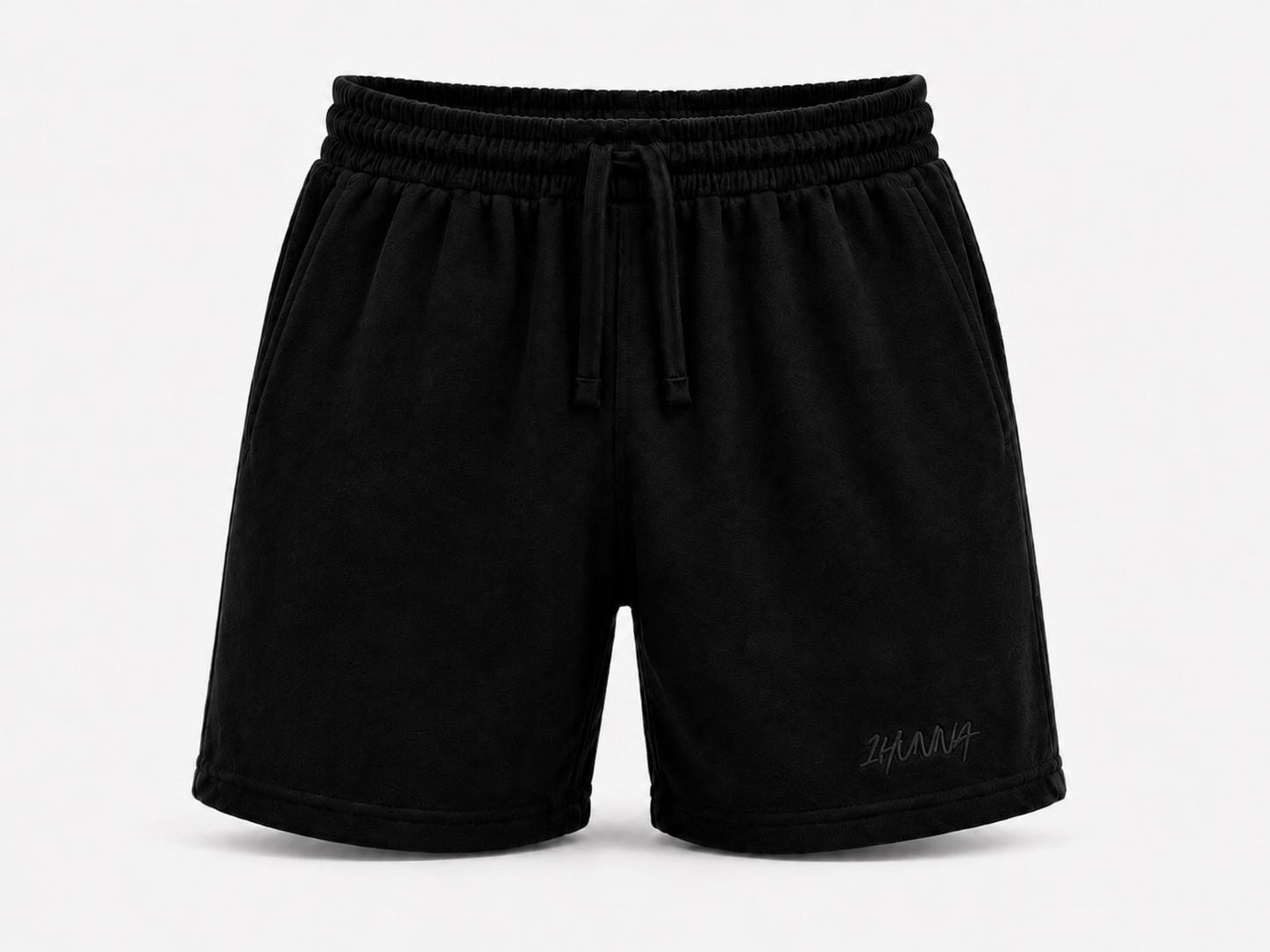 Premium Terry Polo - Black | 1HUNNA