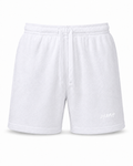 Premium Terry Shorts -  White | 1HUNNA