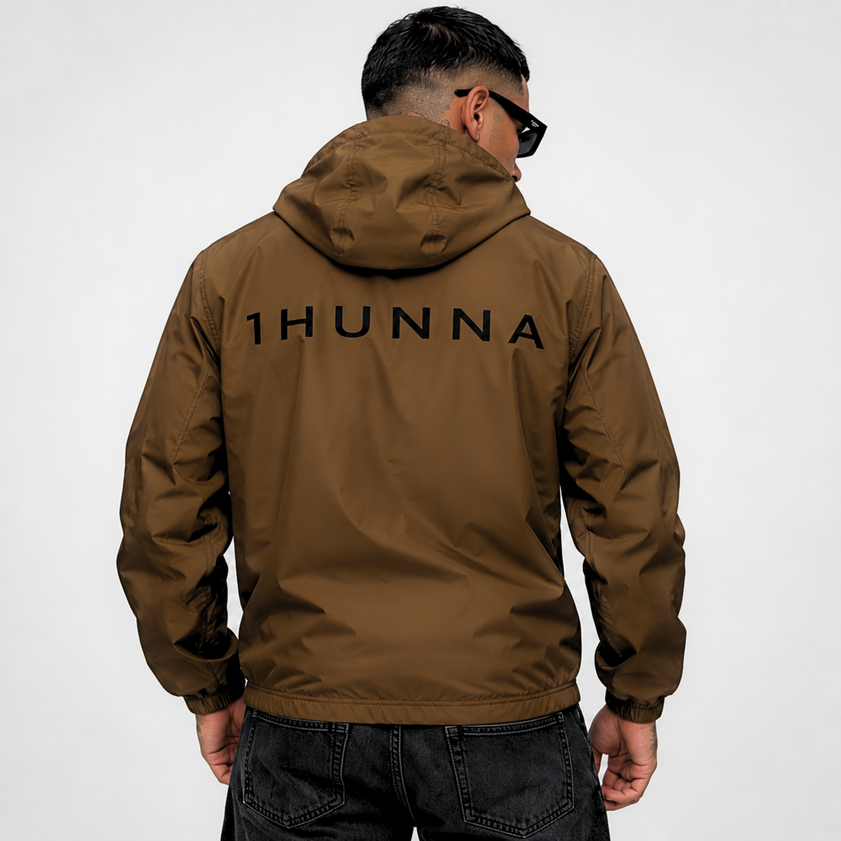 Casual 1HUNNA Windbreaker – Luxury Brown