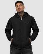 Casual 1HUNNA Windbreaker – Black