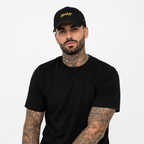 Signature Keep It Real Cap – Black & Gold