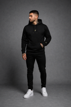 1HUNNA Gallery 002 Chaotic Angel Hoodie  - Black - 1hunna
