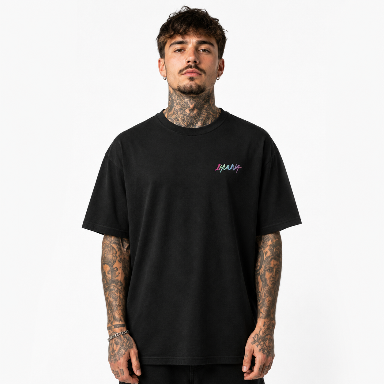 Gallery 004 Einstein T-shirt - Black | 1HUNNA