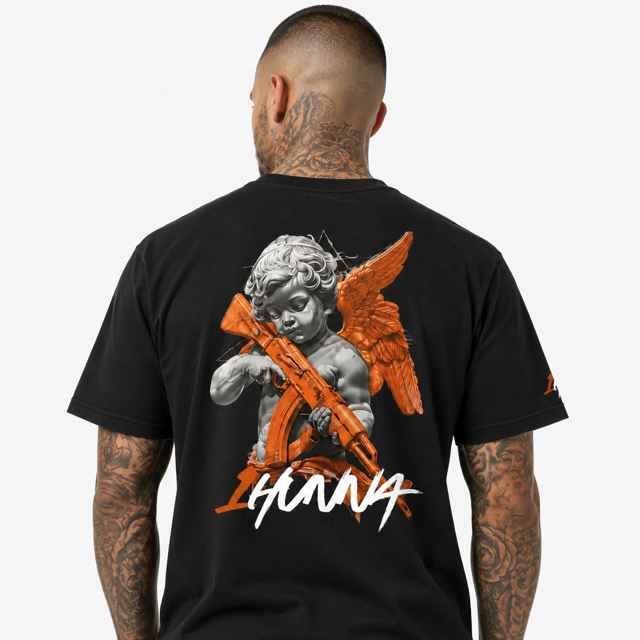 Gallery 001 Faith Over Fear T-shirt - Black | 1HUNNA