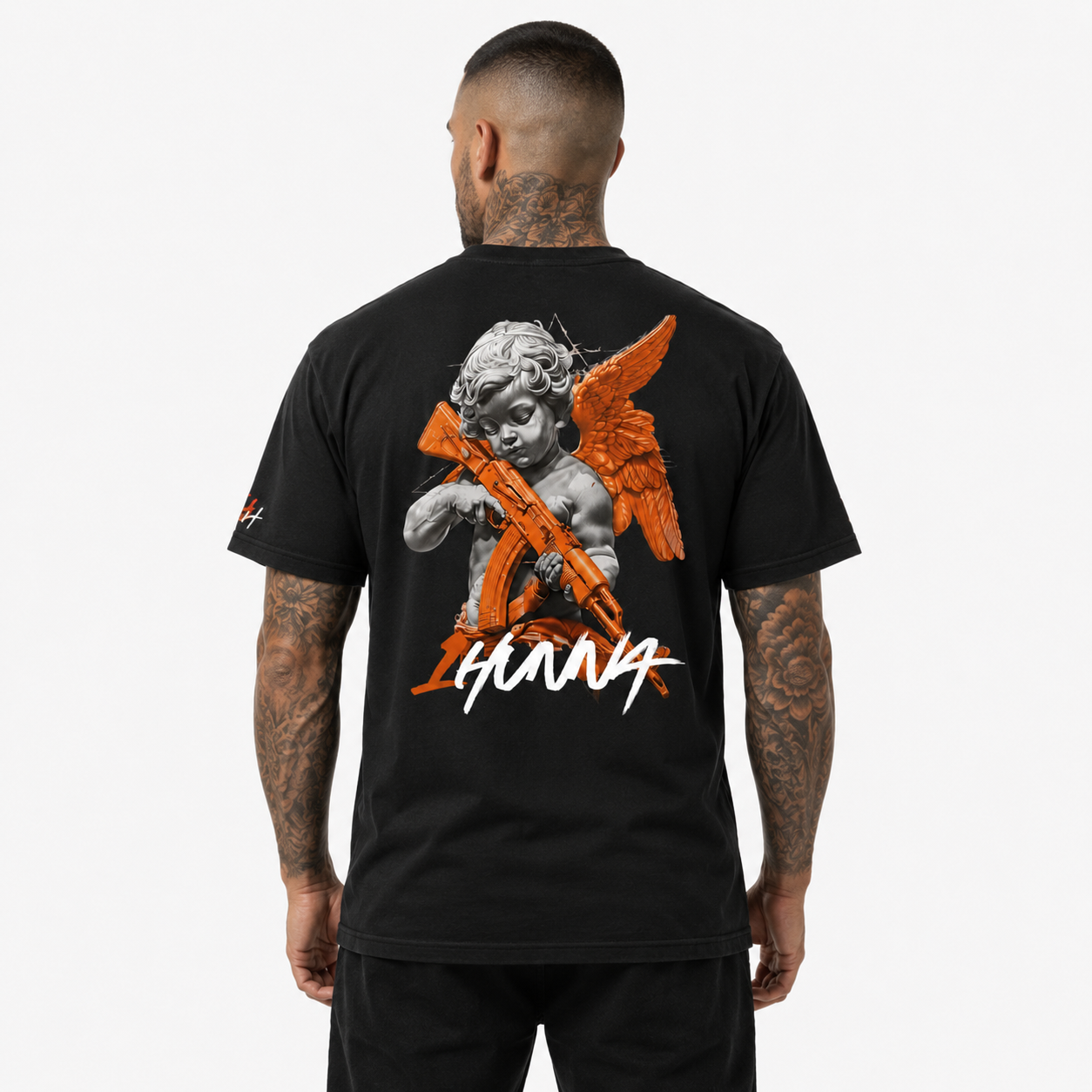 Gallery 001 Faith Over Fear T-shirt - Black | 1HUNNA