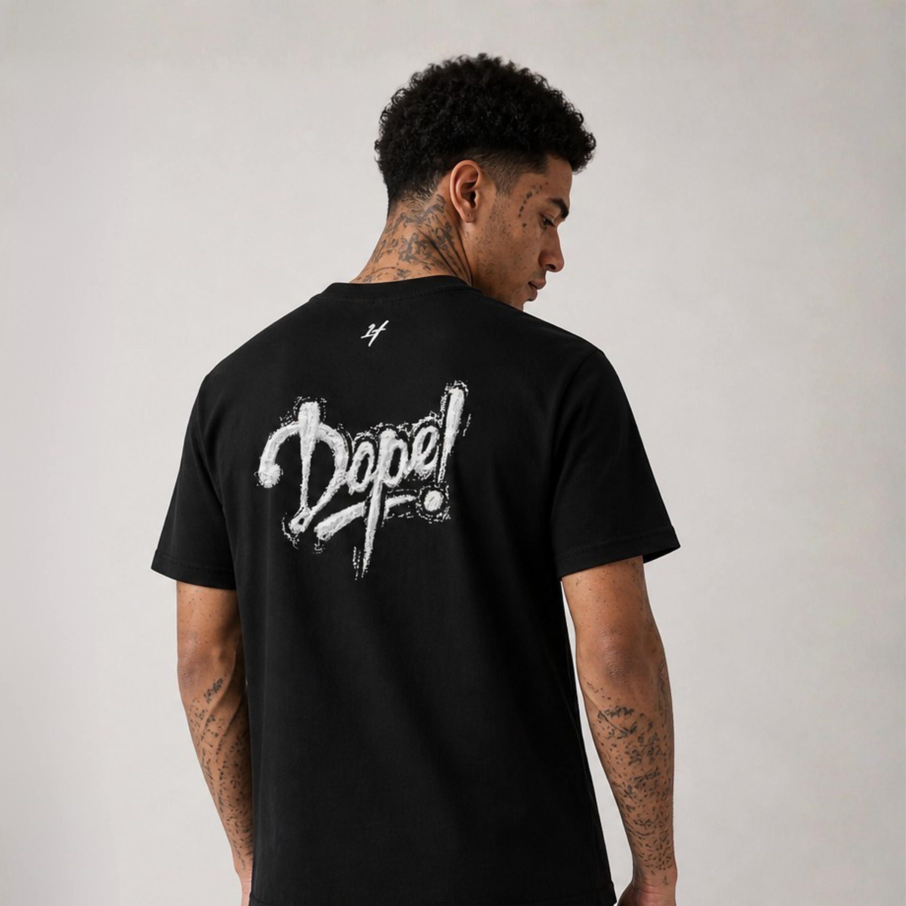 Narcotics Powder T-shirt - Black | 1HUNNA