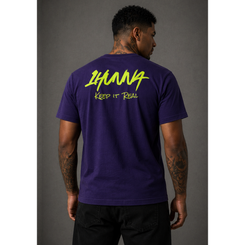 1HUNNA  Signature 001  T-Shirt - Neon