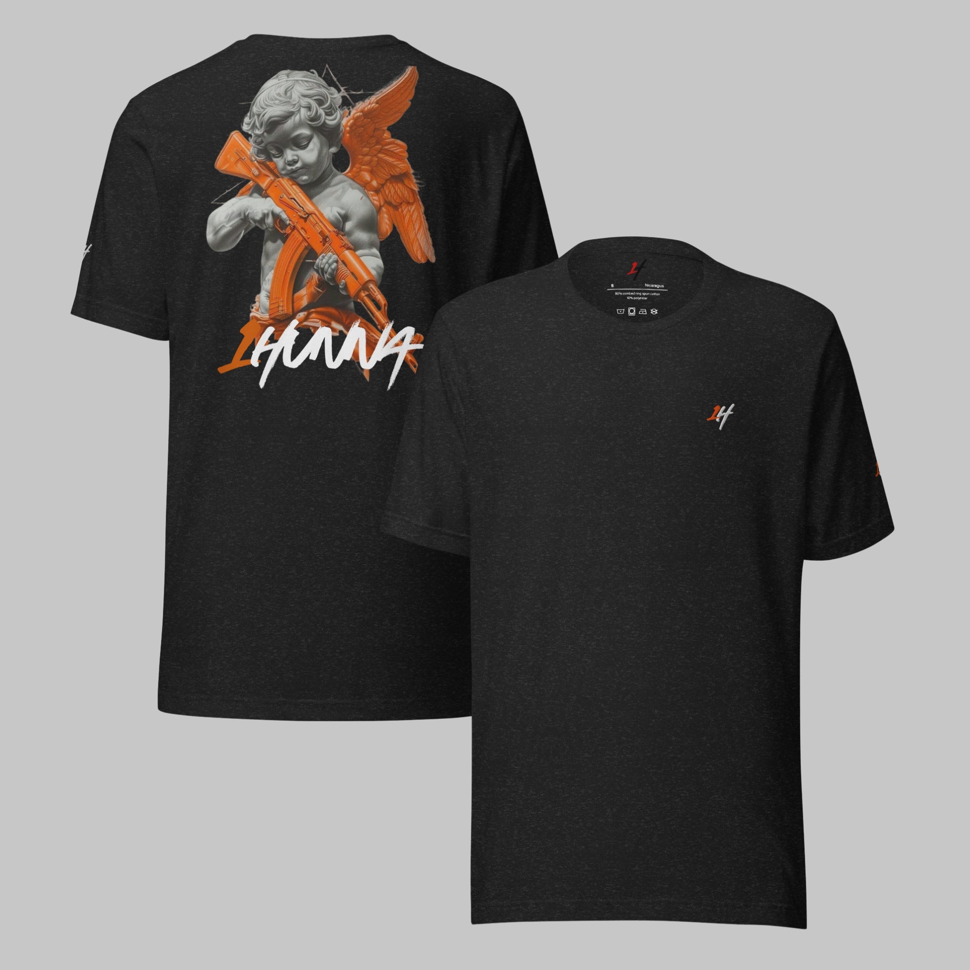 H1 Faith over Fear  T-shirt - Men - Zwart