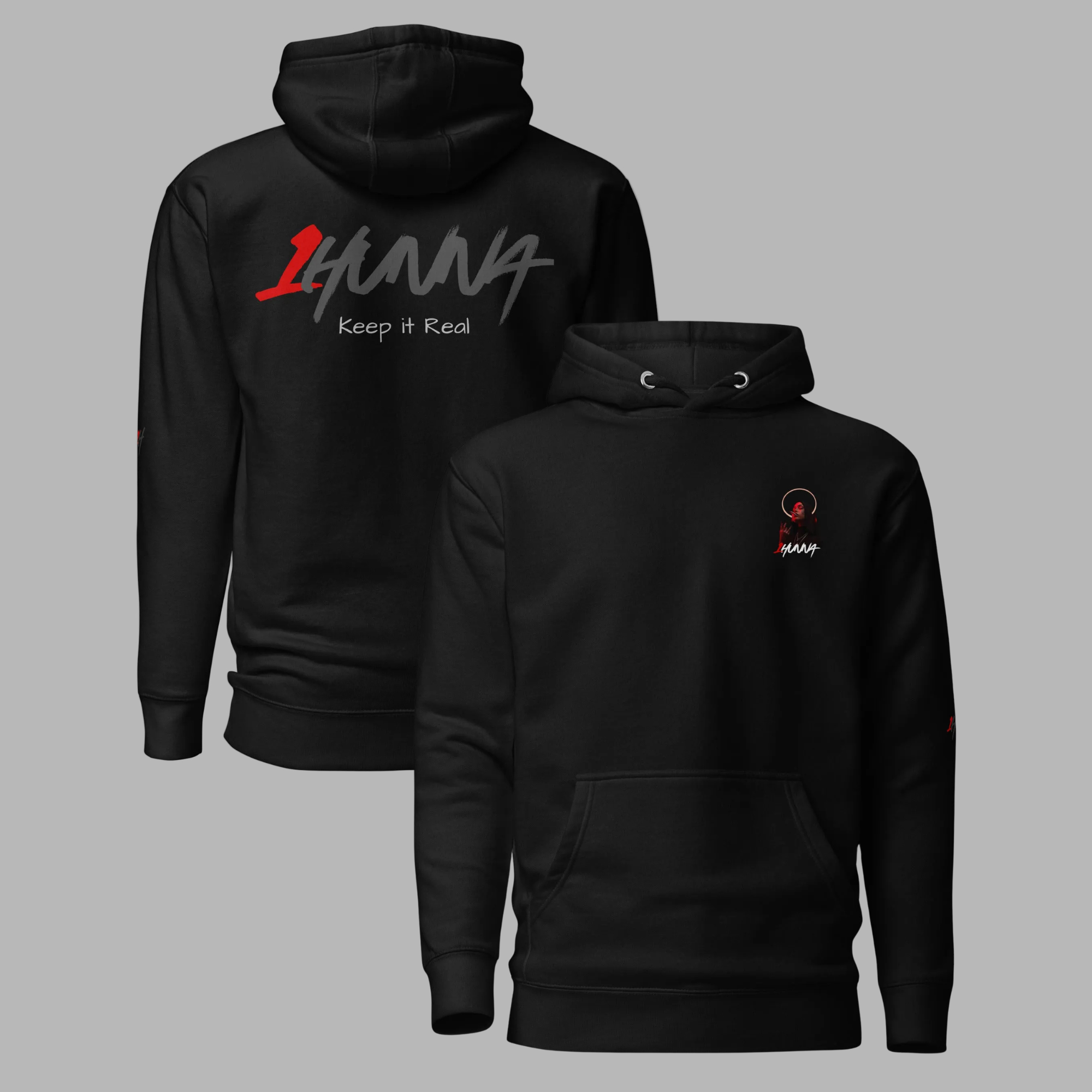 Smoking Nun hoodie  - Men - Zwart