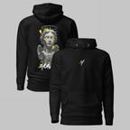 Chaotic Angel Hoodie - Men -  Zwart