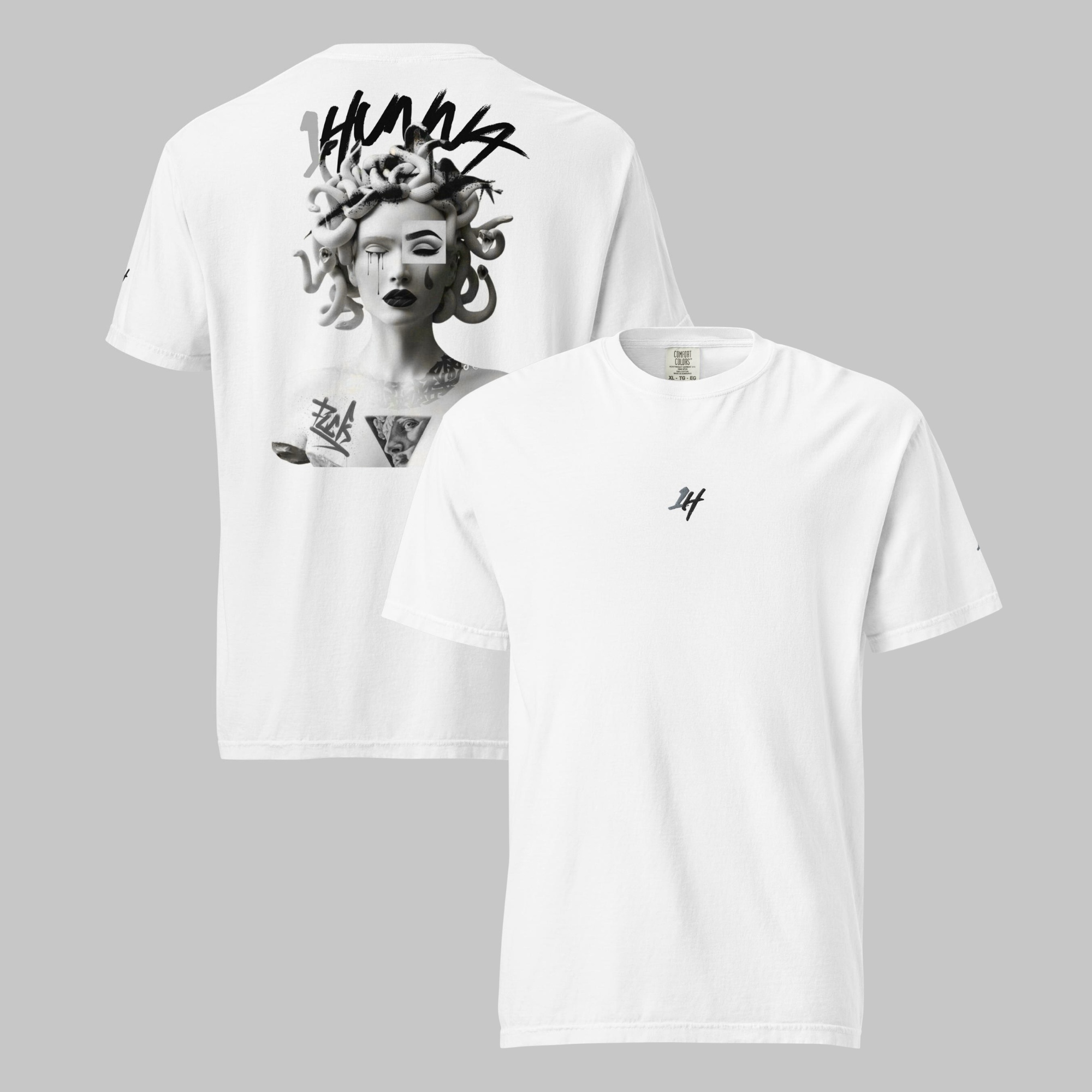 1H Queen of Curses t-shirt - Elevated Essential - Wit