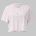 1H Crop Top T-shirt - Women - Light Pink