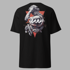 1H Fallen Angel t-shirt - Elevated Essential - Zwart