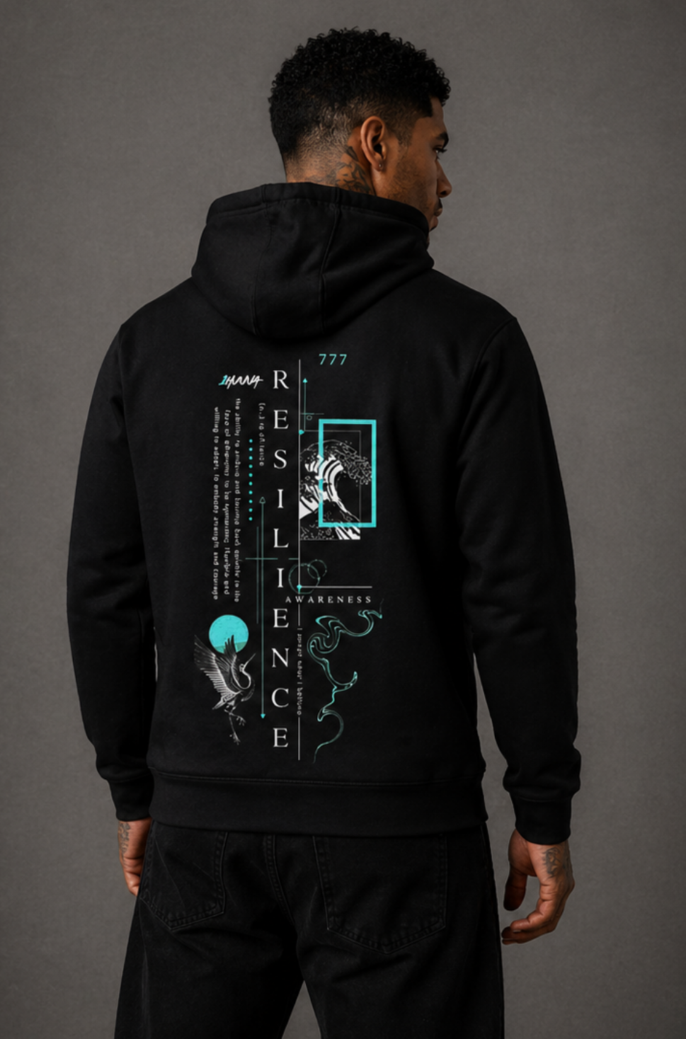 1HUNNA Resilience 001 Hoodie -  Ethos - 1hunna