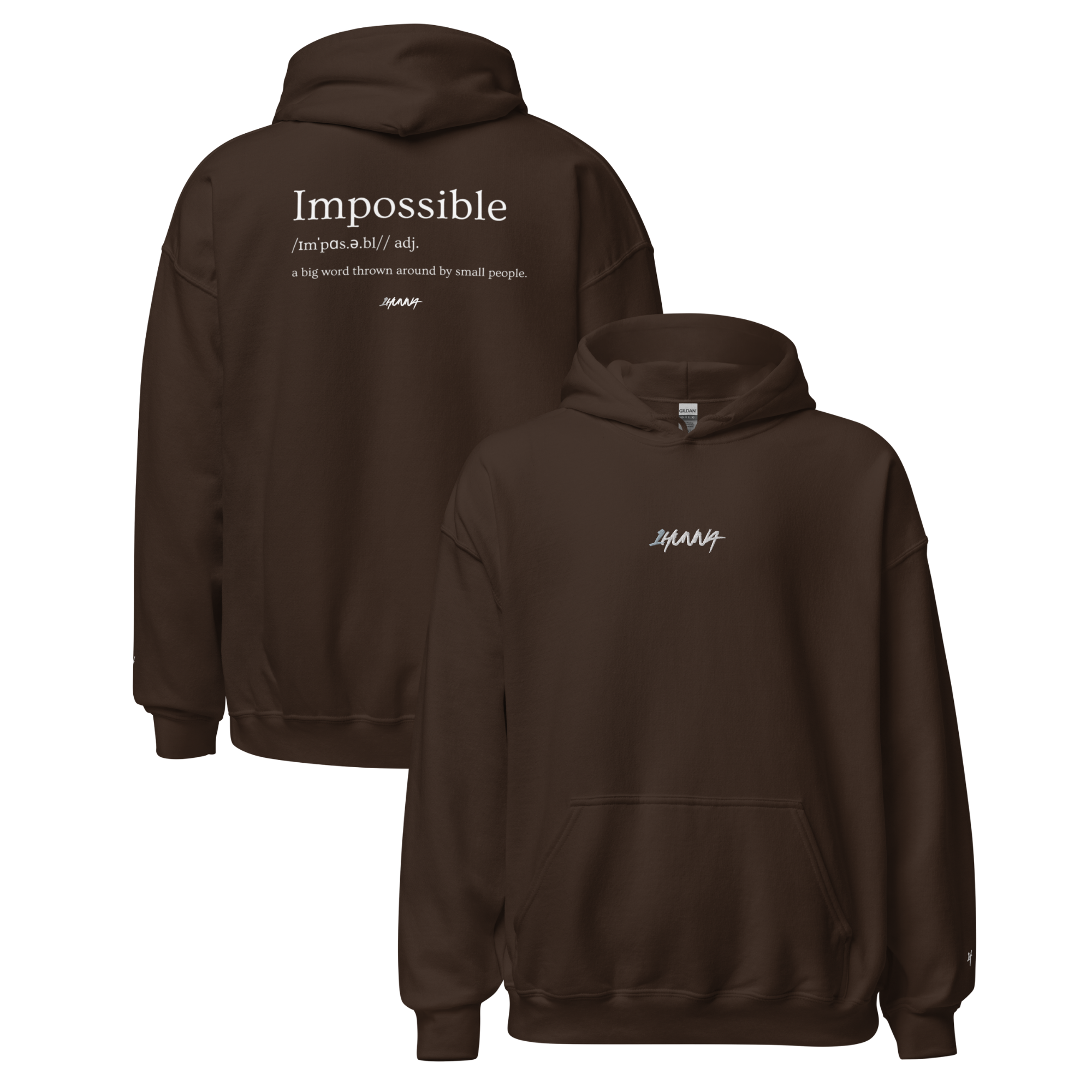 1HUNNA impossible  005 Hoodies -  Ethos
